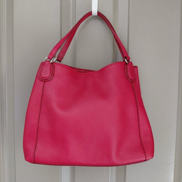 Coach Sierra Satchel - Red Leather - Picture 2 of 5